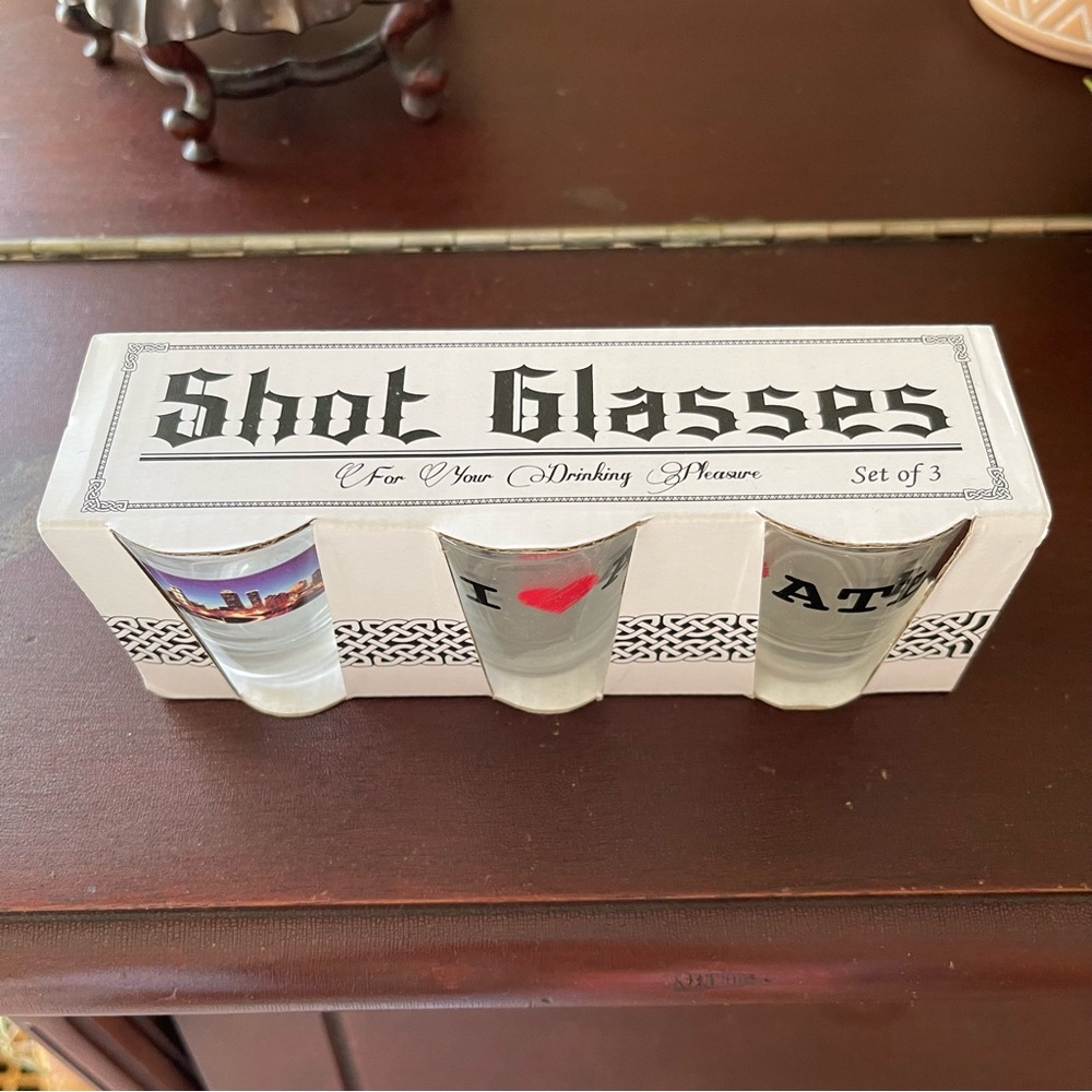 I ❤️ ATL Shot Glasses - Picture 2 of 3